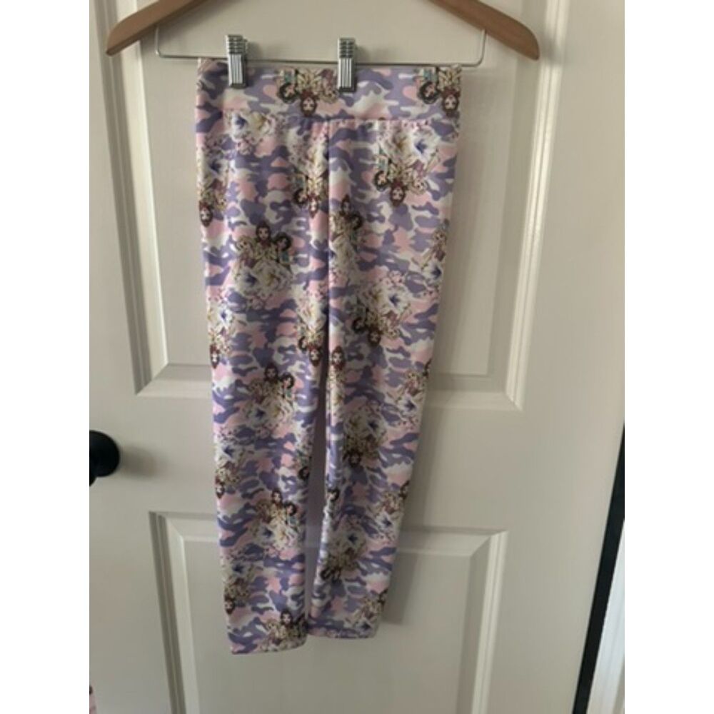 Disney Princess Lot of Girl Princess Design Leggings - 2 Items - Size 7